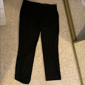 Black Regular Fit Dress Pants